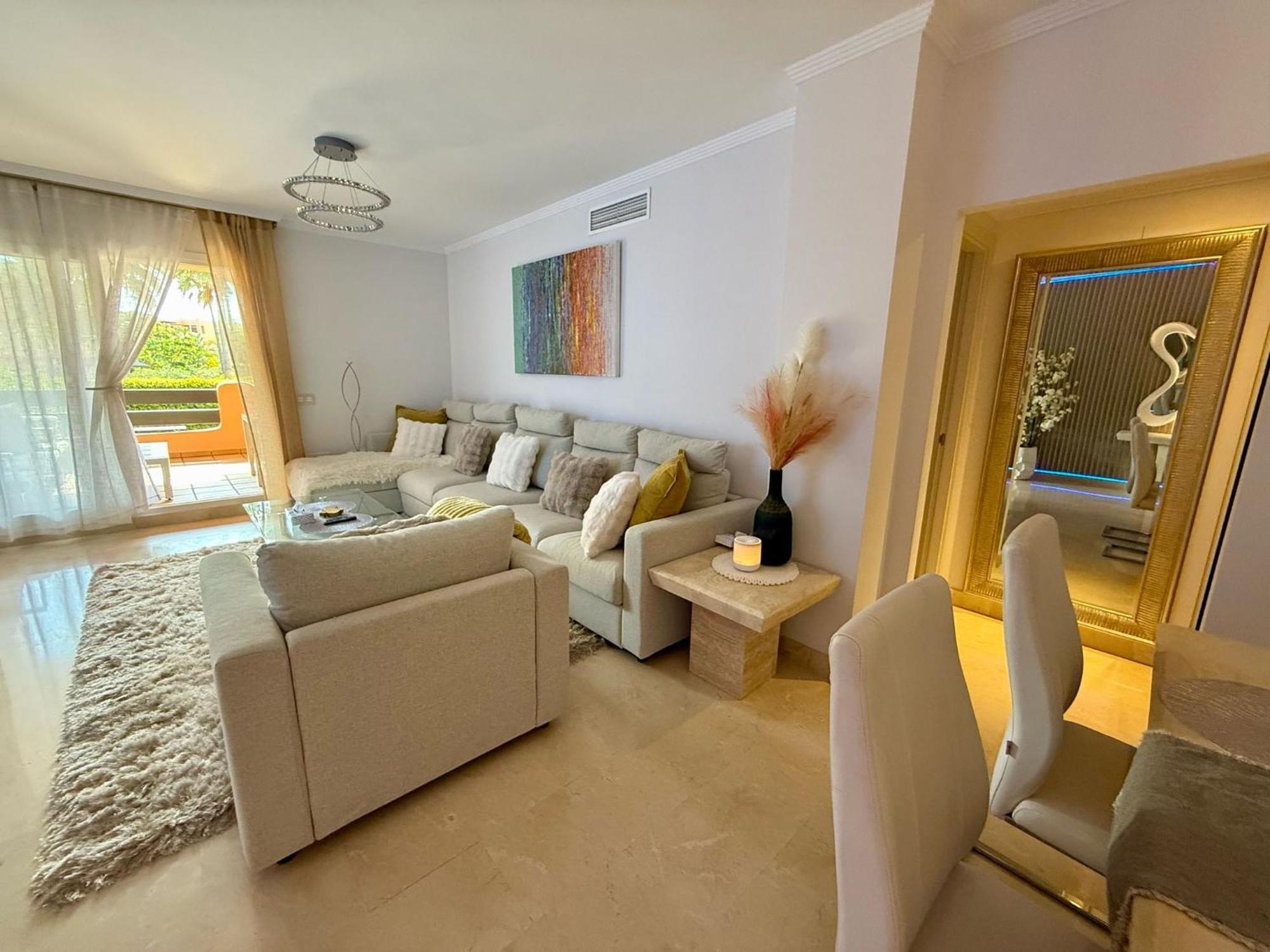 Casares Beach Golf Apartment With Private Garden Direct Pool Access Exteriér fotografie